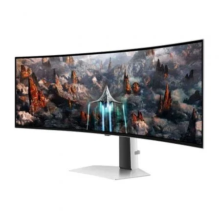 Samsung Odyssey OLED G9 S49CG934SU G93SC Series 49 Pulgadas Dual QHD 240Hz Plata Samsung Odyssey OLED G9 S49CG934SU G93SC Series 49 Pulgadas Dual QHD 240Hz Plata